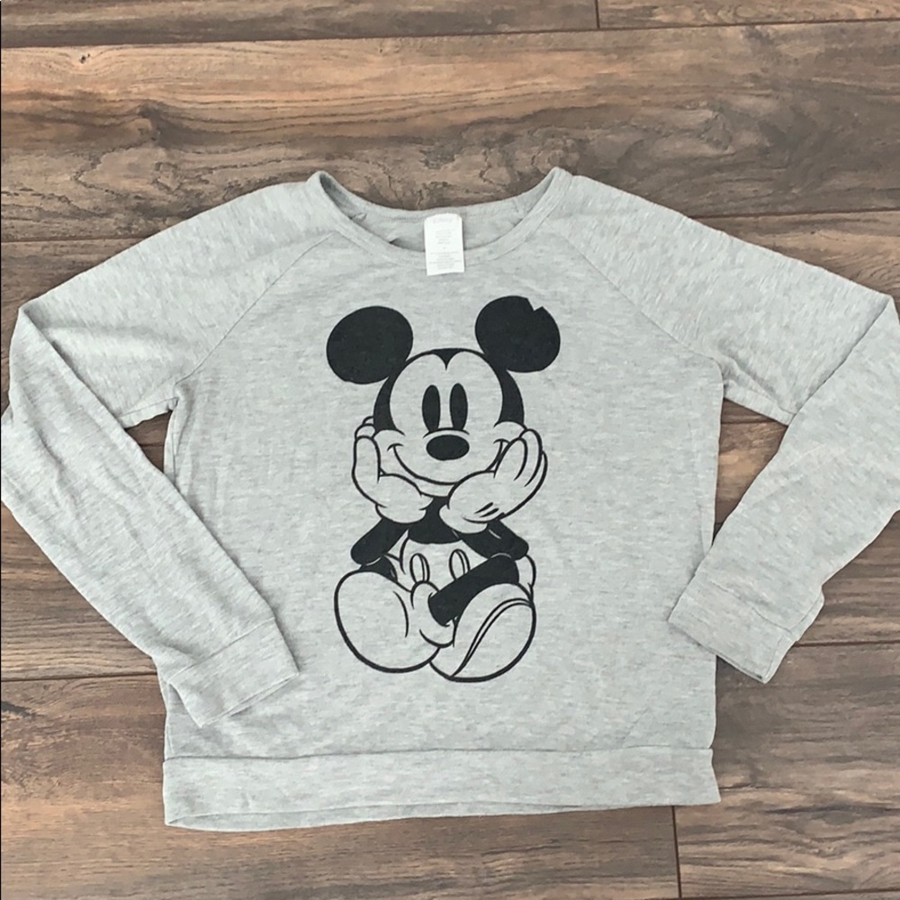 Long Sleeve Disney Mickey Mouse Shirt
